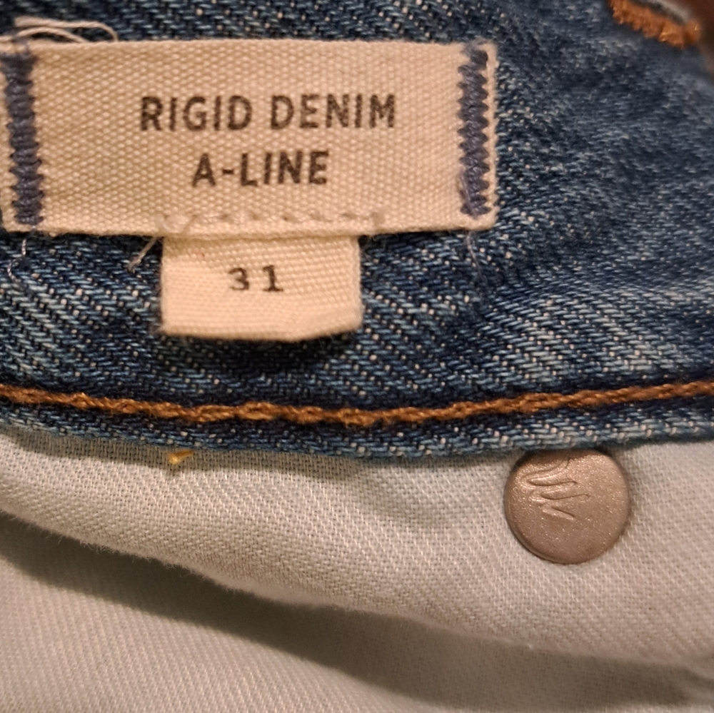 Madewell Jean Skirt - Picture 6 of 6